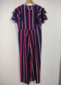Uptownie Multicolour Strips Jumpsuit Women's
