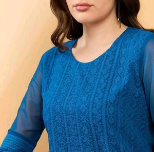 Elegant Blue Kurta