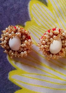 Cowrie She'll Earring