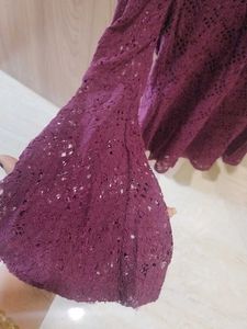 Cutout Unique Short Western Dress