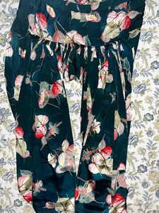 satin crepe suit salwar 01 time used only