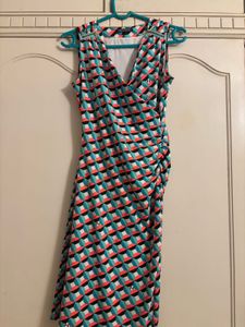 Geometric Print Dress