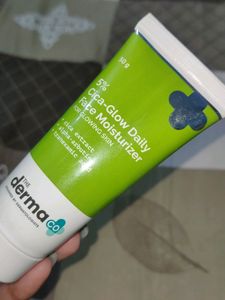 The DermaCo 5% Cica-Glow Daily Face Moisturizer