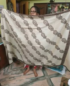 Elegant Embroidered Shawl