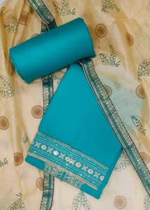 Unstitched Cotton Suit For Women
