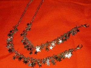 Star Charm Anklets