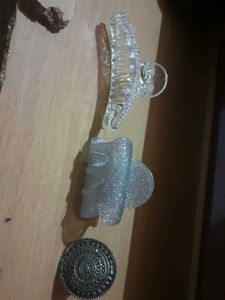 Hair Clip and alloy ring