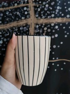 Striped Ceramic Mug