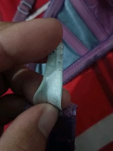 Elegant Lace Trim Bra - Size Unknown 34 to 36