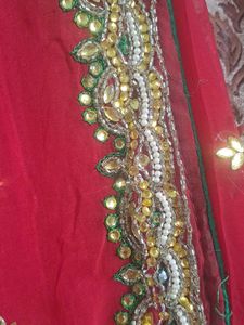 Full Hand Work Sareee With Blouse