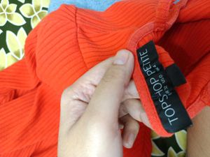 Orange Skater Dress