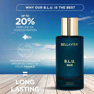 Bella Vita Blu Men Perfume 100ml ✨