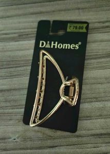 Gold Hair Claw Clip