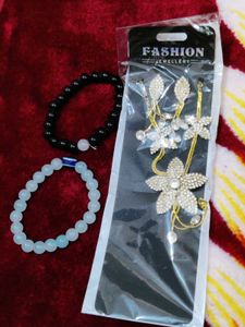 Elegant Floral Jewelry Set