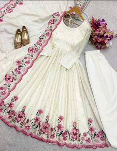 New Standard Beautiful Pakistani Gown Dress Inpote