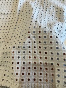 Light Blue Eyelet Top