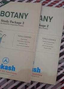 Aakash Botony Stydy Package 2 &amp;3 For Medical