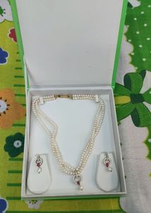 Real Pearl Jewellery Set 🦪