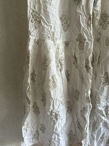 No Flaws- Brand New White Palazo SHARARA