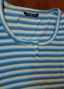 Striped Short Sleeve Top