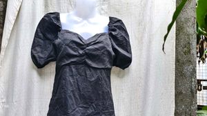 9156 CUTE BLACK MINI DRESS