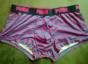 PUMA Pink Patterned Boxer Briefs