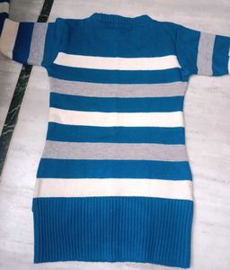 Striped woollen Dress