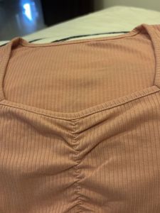Pink Crop Top
