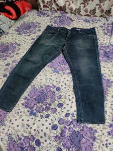 Dark Blue Denim Jeans