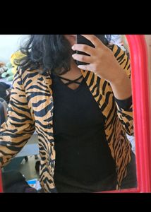 Tiger Print Shirt
