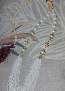 Elegant Pearl and Tassel Necklace