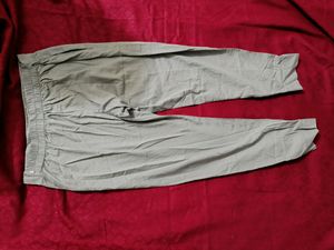 Grey Pant With Zip Pocket