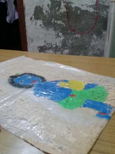 Krishna Hand Made Drawing
