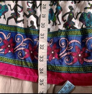 Warli Ethnic Tribal Design Handloom Cotton Kurti
