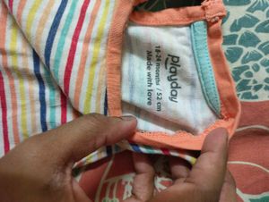 Combo Of Two Frocks 18 To 24 Months