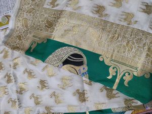 Banarasi Silk With Zari Work