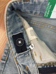 Floral Denim Jeans