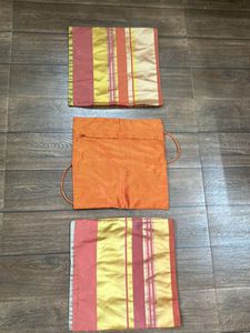 Raw Silk Cushion Covers (3)