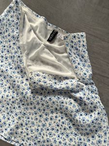 Floral Print Mini Skirt