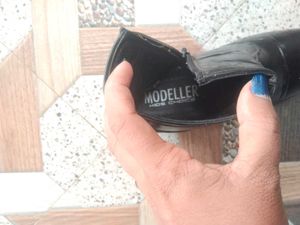 Kids BlackLeather Ankle Boots(Genuine Offer accept