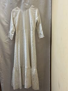 White Embroidered Dress