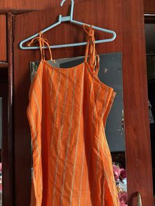 Orange 🍊 Kurthi Set