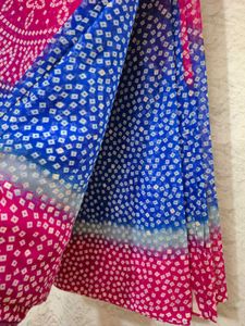 Bandhej saree