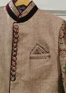 Nude Sherwani