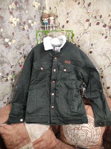 Men Warm Fur Jacket
