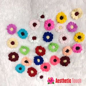 crochet flowers 🌸🌸₹500/-for 20 flower