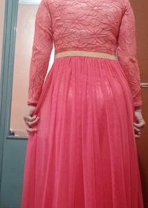 Pink Lace Dress