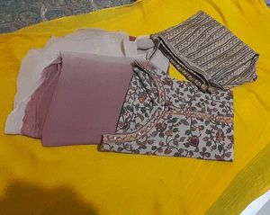 Floral Print Kurti Set