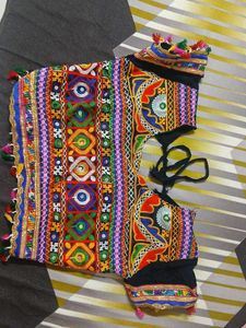 Colorful Embroidered Lehenga For Navratri