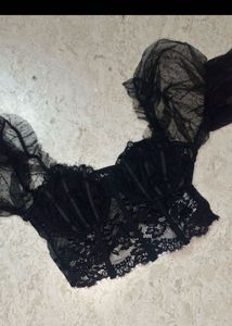 Black Lace Top